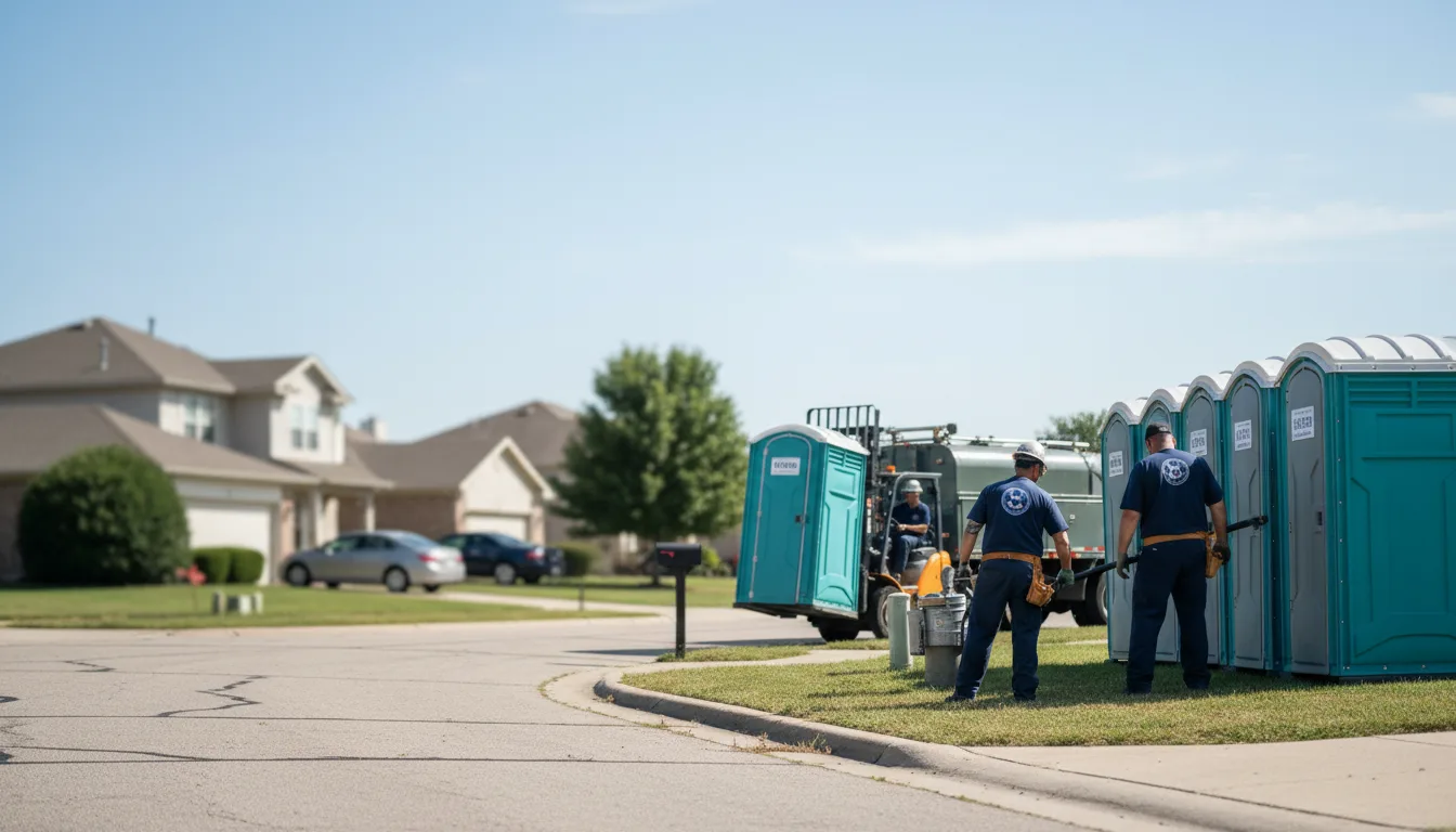 Porta Potty Rental in Pearl, IL near me